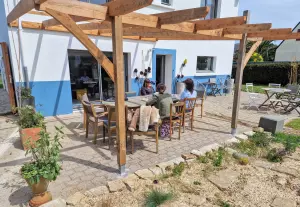 Pause déjeuner sur la terrasse de CocoLéon