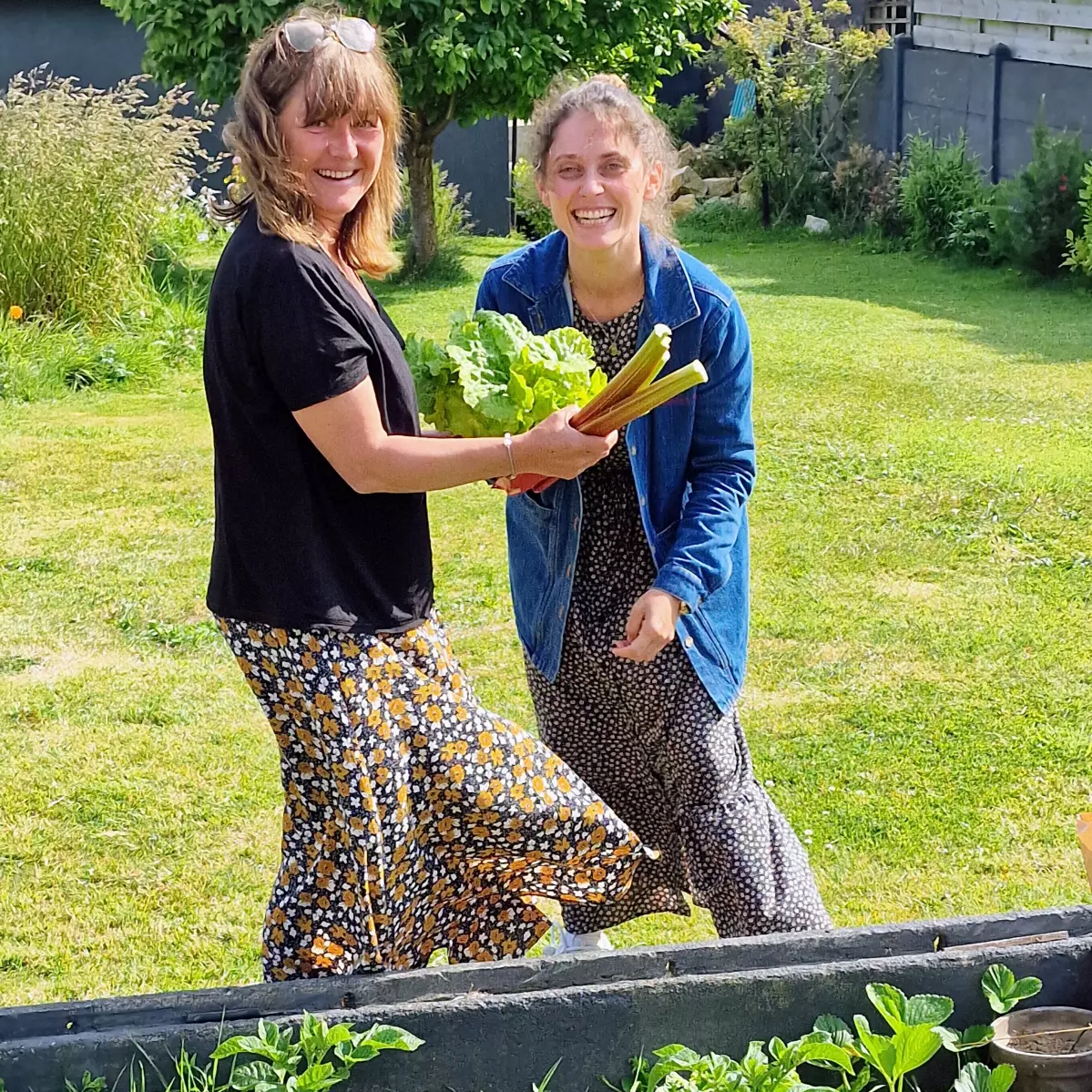 Bonne humeur dans le jardin