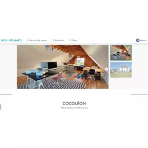 CocoLéon and the Néo-nomade booking platform