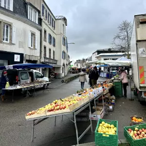 Le jour du marché