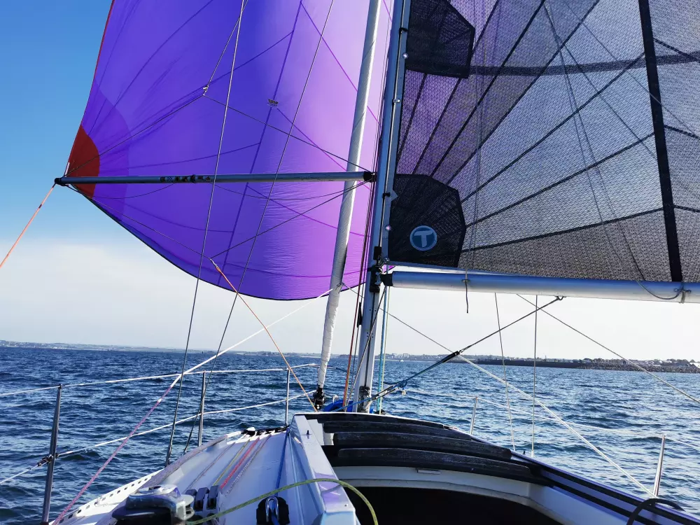 Voile en baie de Morlaix 